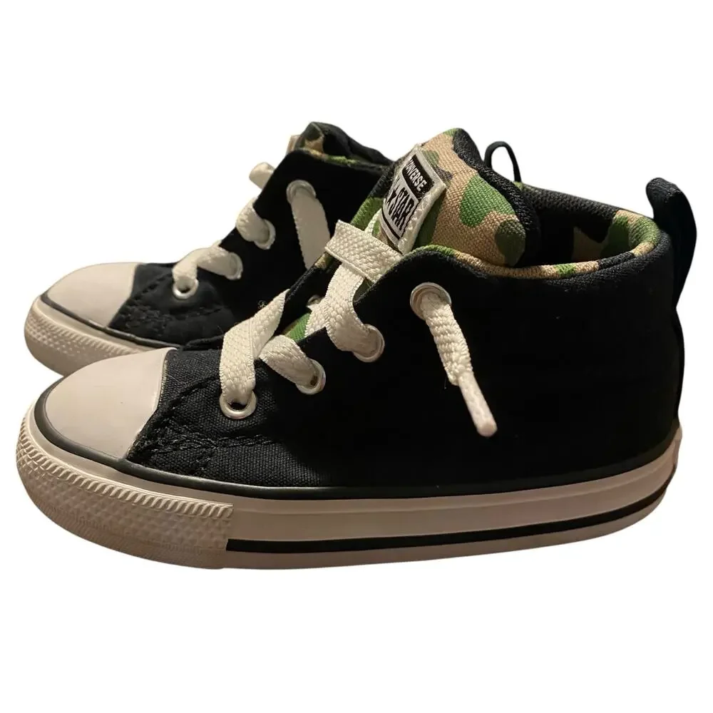 Converse Chuck Taylor All Star High-Top Sneaker - Baby / Toddler - Black size 7